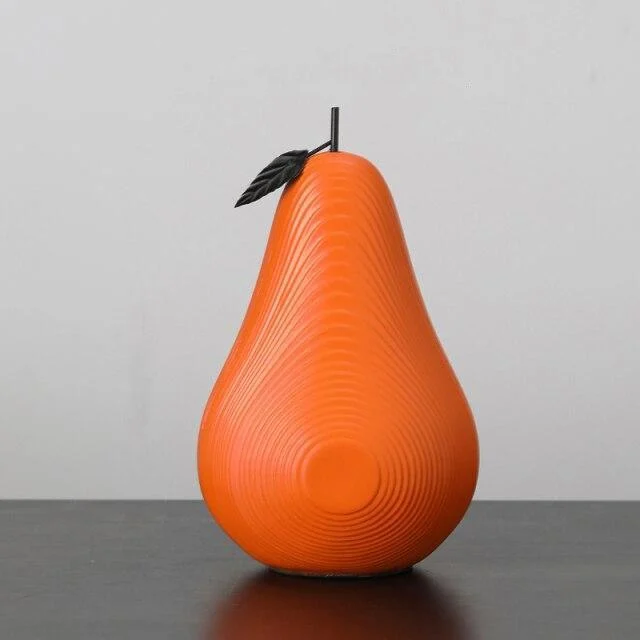 Homeko Pop of Color Fruit Statues -
