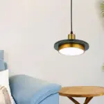 Homeko Postmodern LED Marble Disc Pendant Lights