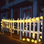 Homeko Powered Outdoor Lantern String Lights