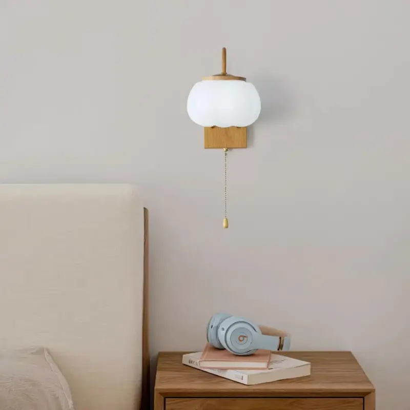 Homeko Pumpkin Wall Lamp