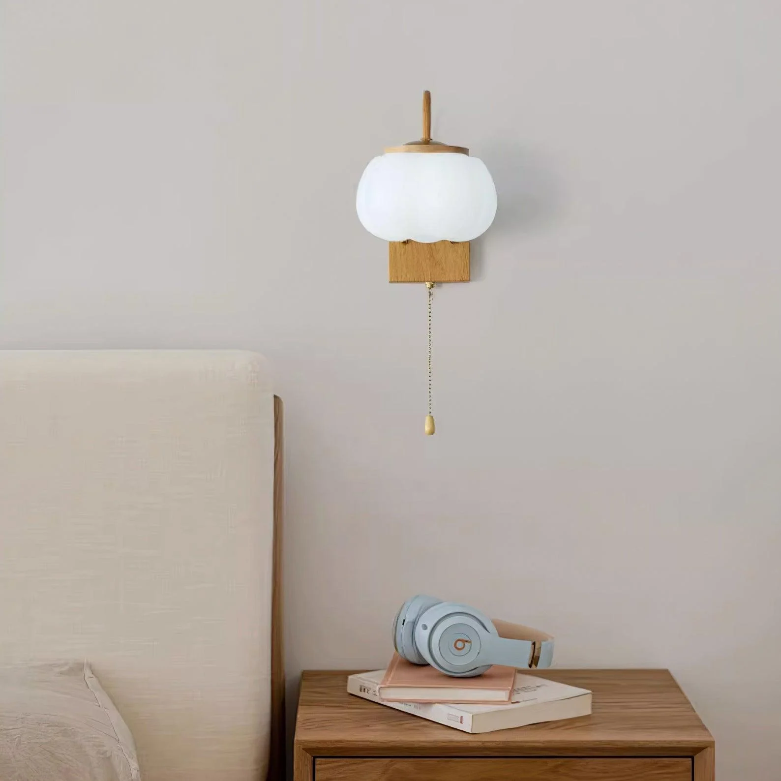 Homeko Pumpkin Wall Lamp -