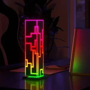 Homeko RGB Cube Tower - Gaming Setup Accessory