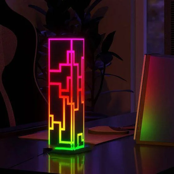 Homeko RGB Cube Tower - Gaming Setup Accessory -