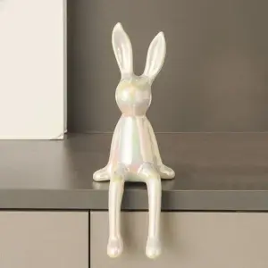 Homeko Rabbit Shelf Decor Statue