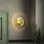 Homeko Radiance Glass Wall Light