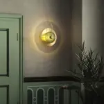 Homeko Radiance Glass Wall Light