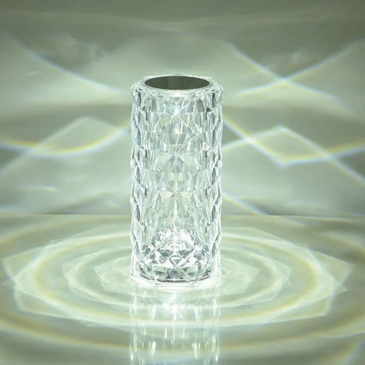 Homeko Rechargeable LED Crystal Table Lamp -