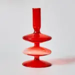 Homeko_Red_Glass_Taper_Candle_Holders_Vases_-_-4275513 Homeko Red Glass Taper Candle Holders Vases