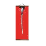 Homeko Red Warrior Samurai Paintings