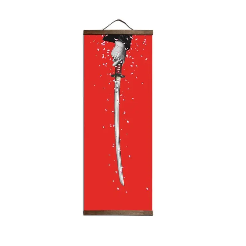 Homeko Red Warrior Samurai Paintings