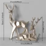Homeko Reindeer Sculpture
