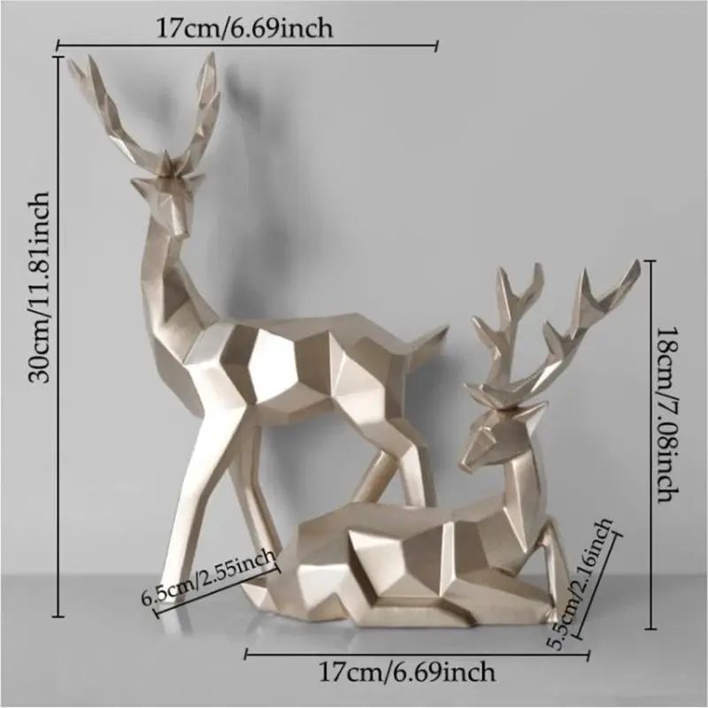 Homeko Reindeer Sculpture