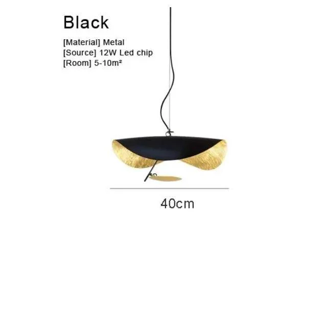 Homeko Replica Design Flying Saucer Hat Pendant Lamp -