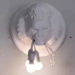 Homeko Resin King Kong Gorilla Wall Lamp