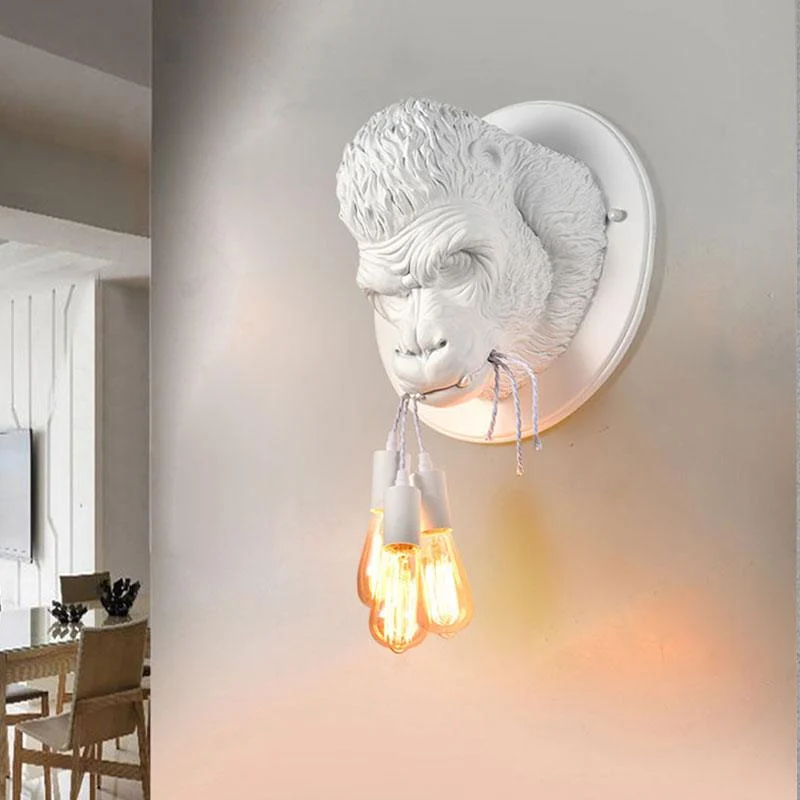 Homeko Resin King Kong Gorilla Wall Lamp -