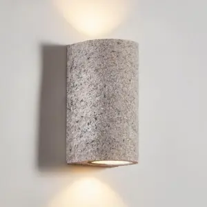 Homeko Retro Foyer Cement Wabi-Sabi LED Wall Lamp