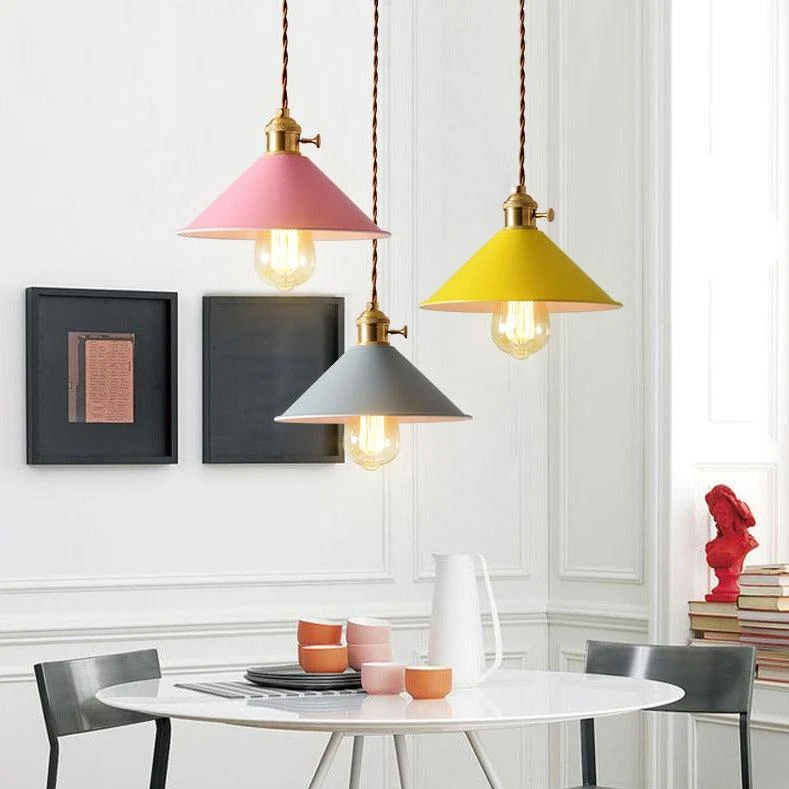 Homeko Retro Plated Pendant Lights -