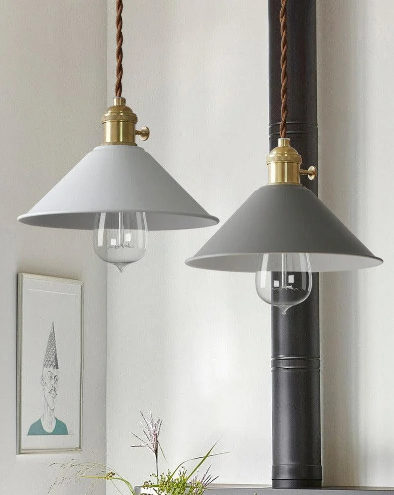 Homeko Retro Plated Pendant Lights -