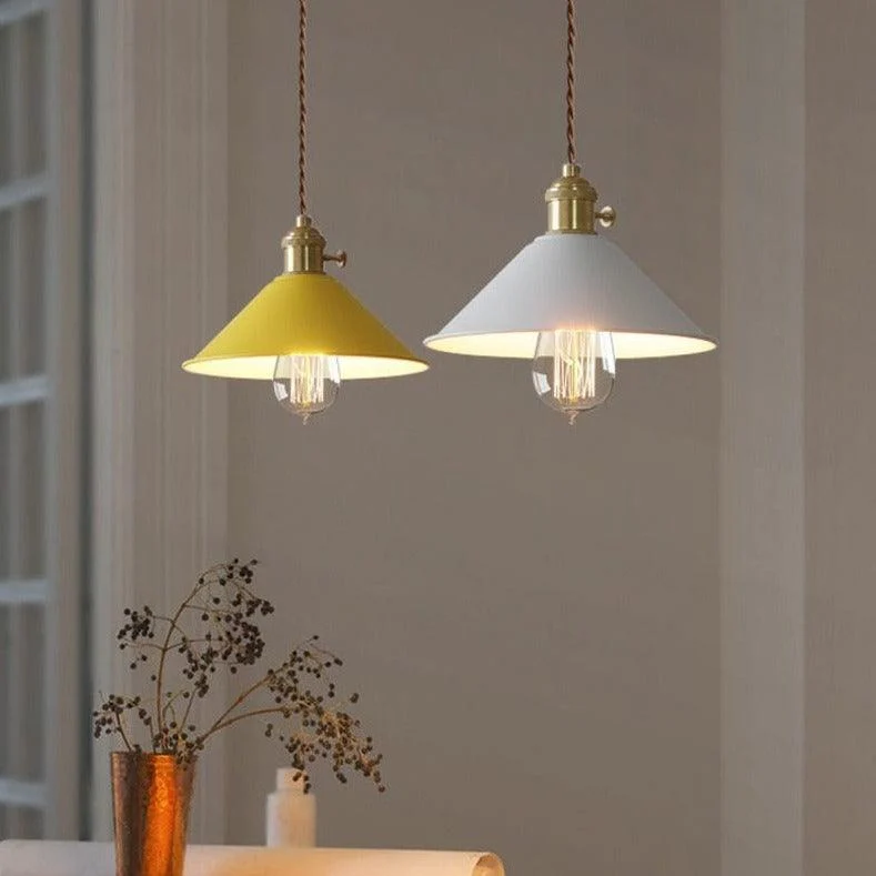 Homeko Retro Plated Pendant Lights -