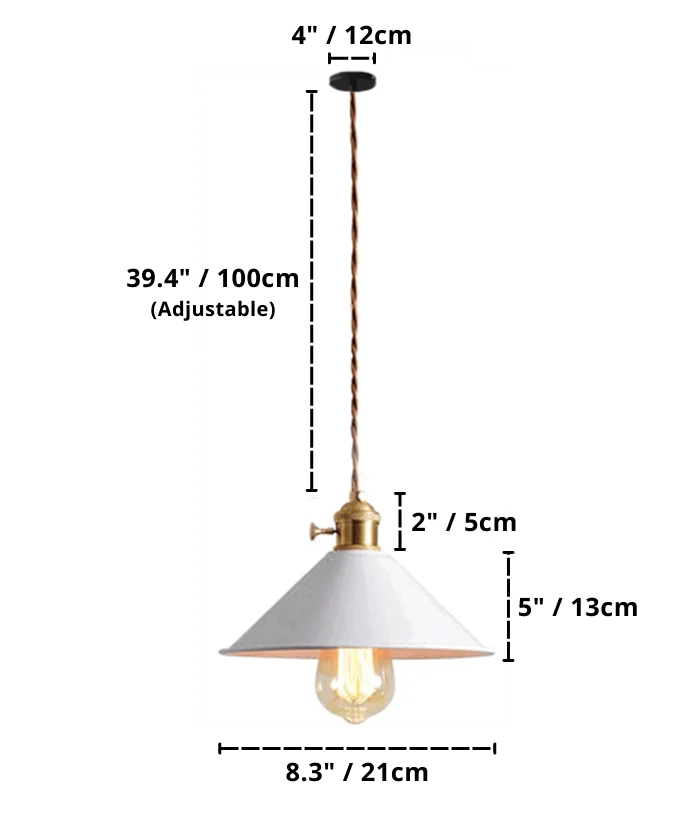 Homeko Retro Plated Pendant Lights -