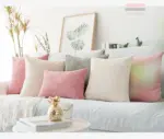 Homeko Ribbed Pillow Cover Set