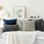 Homeko Ribbed Pillow Cover Set