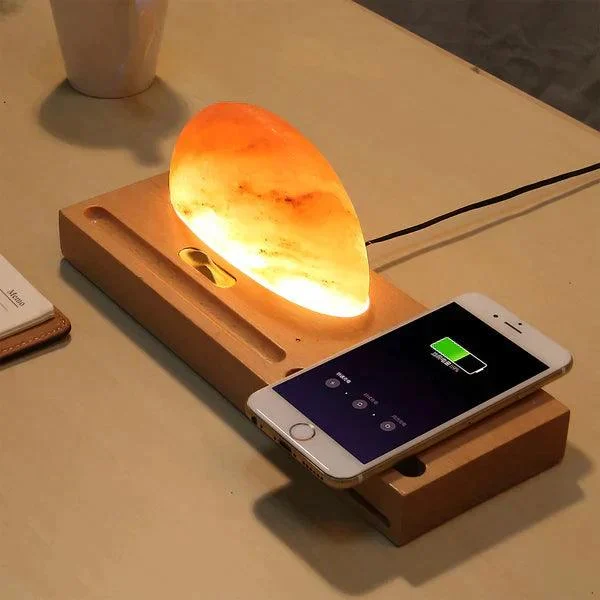 Homeko Rock Lamp - Wireless Charger -