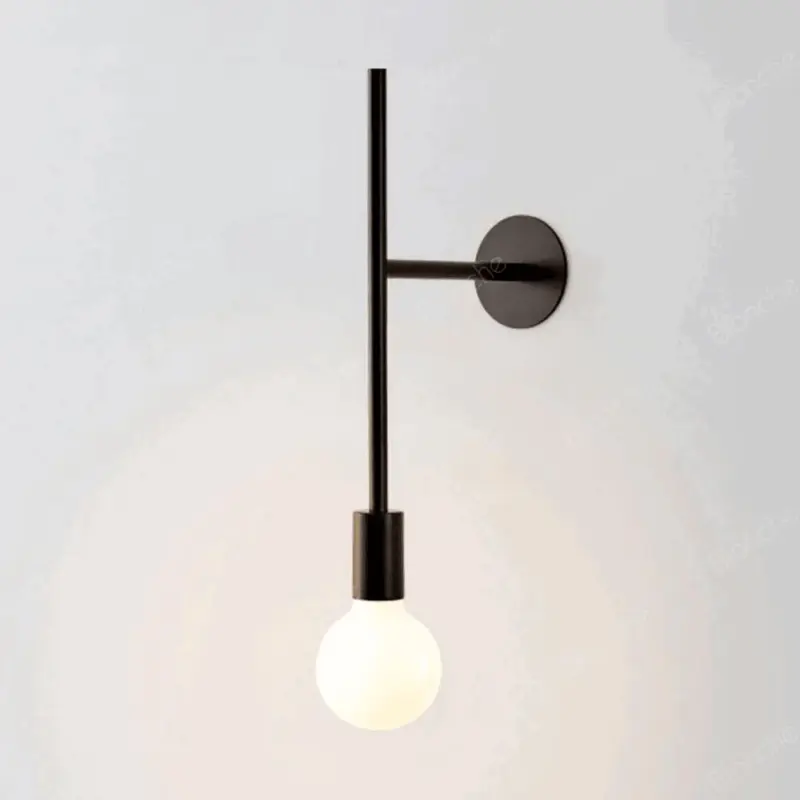 Homeko Rod Glass Bulb Wall Light