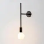 Homeko Rod Glass Bulb Wall Light