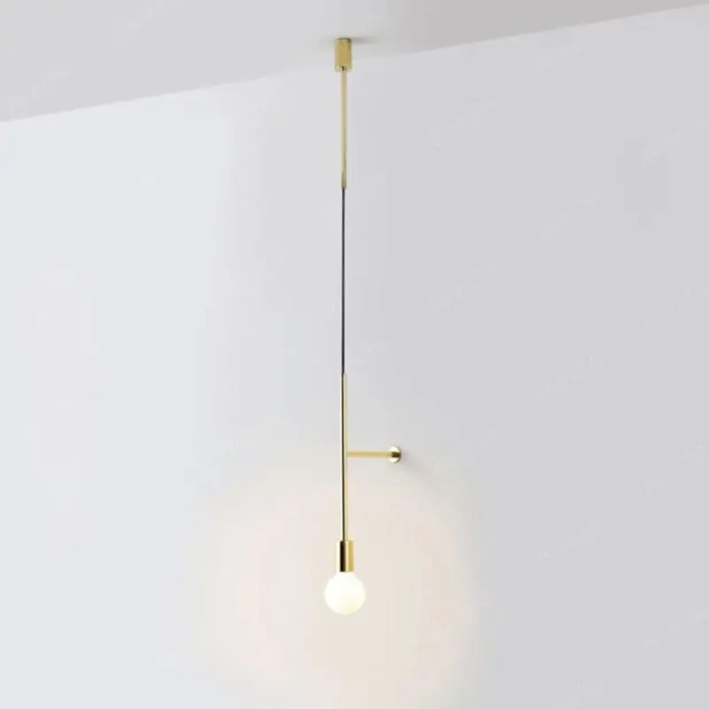 Homeko Rod Glass Bulb Wall Light