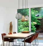 Homeko Rope Glass Pendant Lights