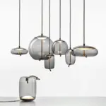 Homeko Rope Glass Pendant Lights