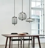 Homeko Rope Glass Pendant Lights