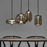 Homeko Rope Glass Pendant Lights