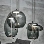 Homeko Rope Glass Pendant Lights