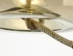 Homeko Rope Glass Pendant Lights