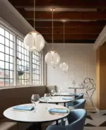 Homeko Rope Glass Pendant Lights