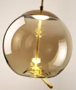 Homeko Rope Glass Pendant Lights