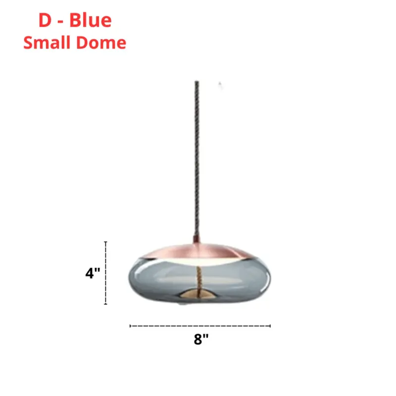 Homeko Rope Glass Pendant Lights