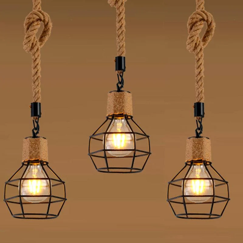 Homeko Rope Pendant Light -