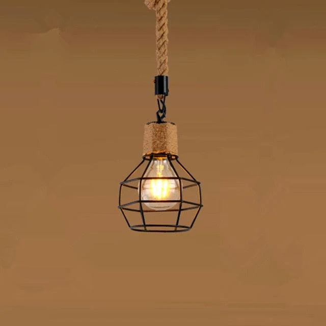 Homeko Rope Pendant Light -