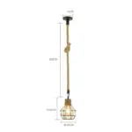 Homeko Rope Pendant Light