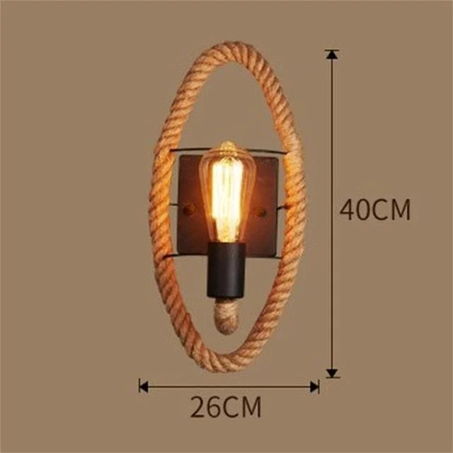 Homeko Rope Wall Light -