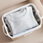 Homeko Rose Linen and Jute Storage Baskets