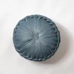 Homeko Ruffle Round Throw Pillow Cushions
