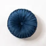 Homeko Ruffle Round Throw Pillow Cushions