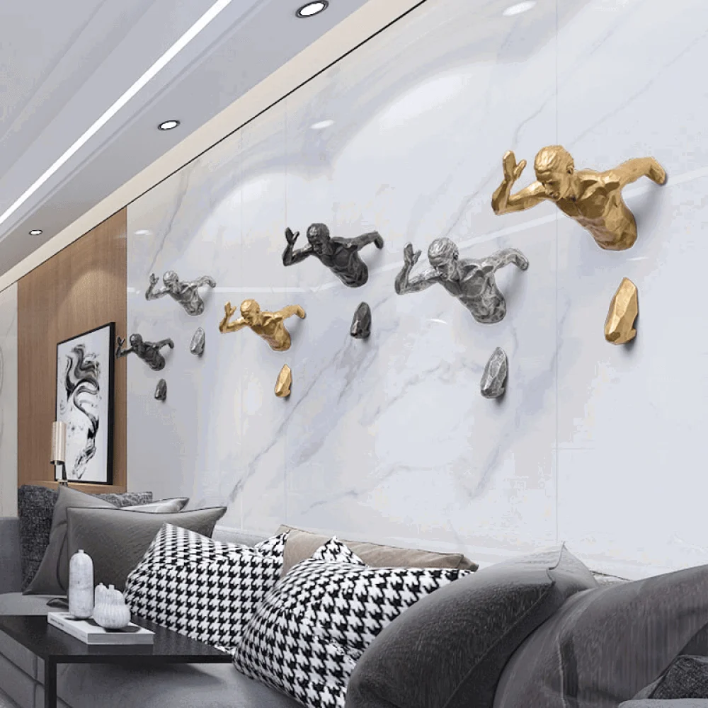 Homeko Running Man Sculpture -