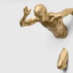 Homeko Running Man Sculpture