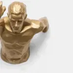Homeko Running Man Sculpture