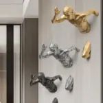 Homeko Running Man Sculpture